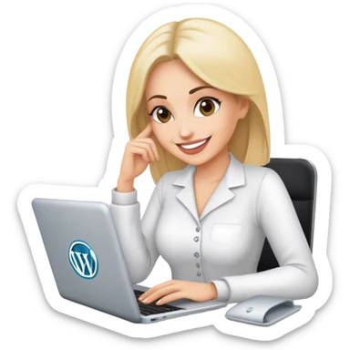 Formation WordPress pour femmes  sticker