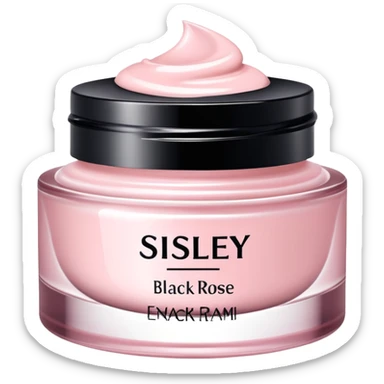 Sisley black rose eye cream  sticker