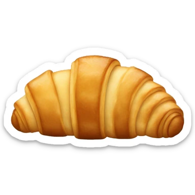 Croissant sticker