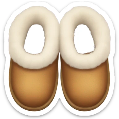 Slipper uggs  sticker