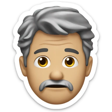 Glenn Grouchy with broken little toe  sticker