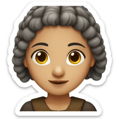 Armenian girl  sticker