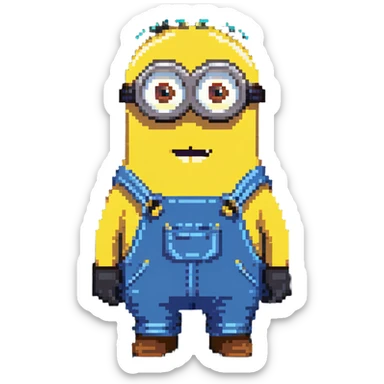 Minion Kevin sticker