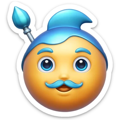Planet Neptune sticker