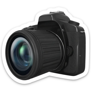 camara fotografica sticker