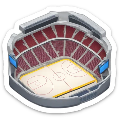 hockey arena sticker