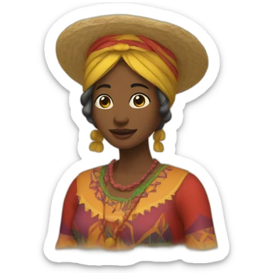 women and salut festival sticker