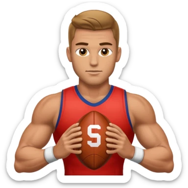 afl football sticker