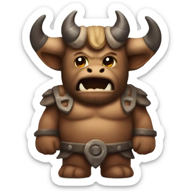 Minotaur sticker