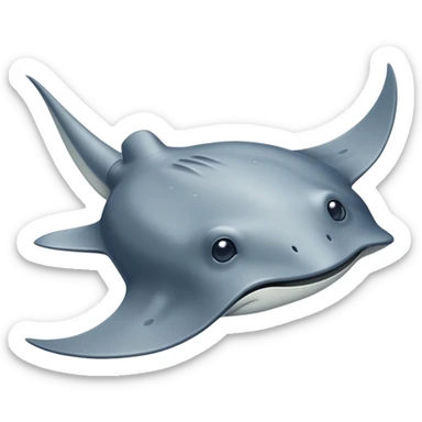 cute Stingray sticker