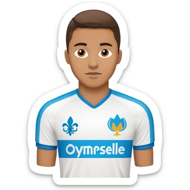 Créer une photo de moi avec une tenue de support Reese de l’O.M. sticker