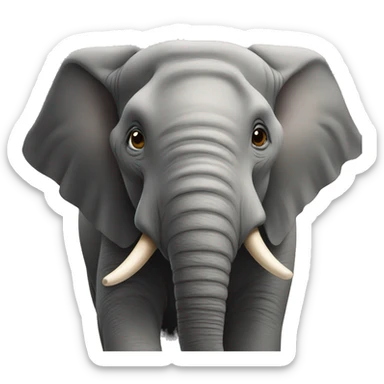 Elephant sticker