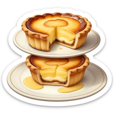 pastel de nata sticker