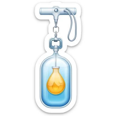 IV Bag sticker