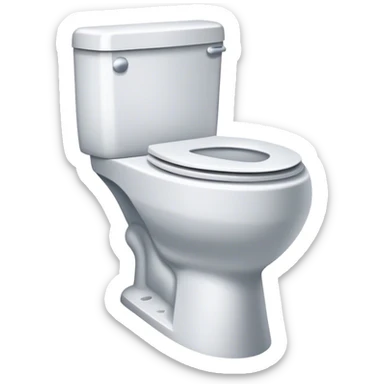 skibidi toilet with low taper fade who needs knee surgery sticker