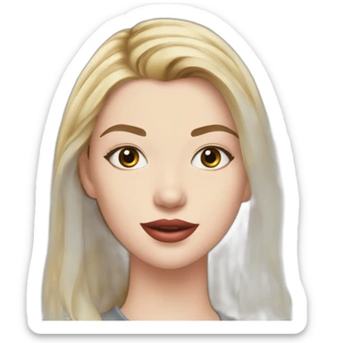 Anya Taylor Joy sticker