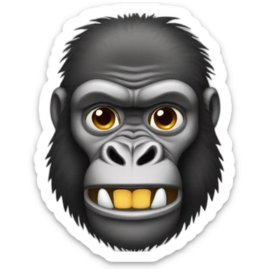Bad boy Gorilla sticker