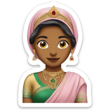 bangladesh princess sticker