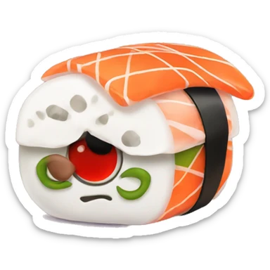 Cute sushi sticker