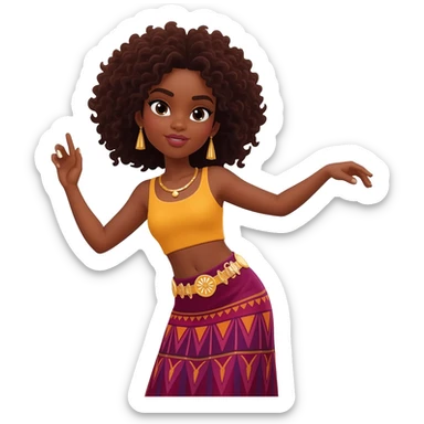 Gonemili Grace che balla sticker