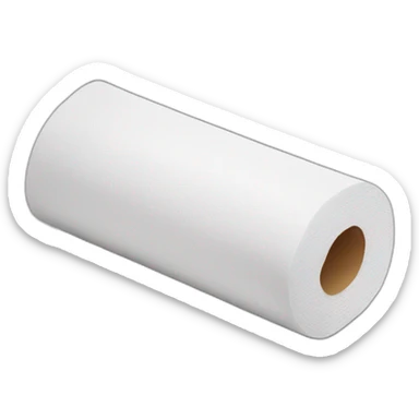 Paper towel roll sticker