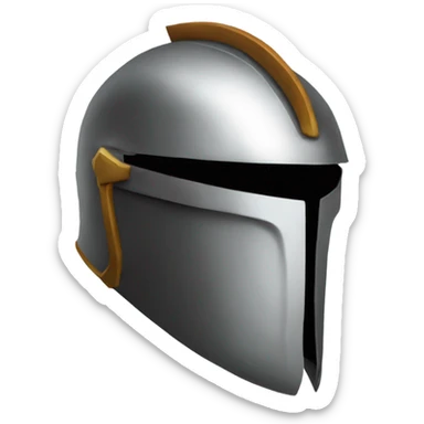 Armet helmet sticker