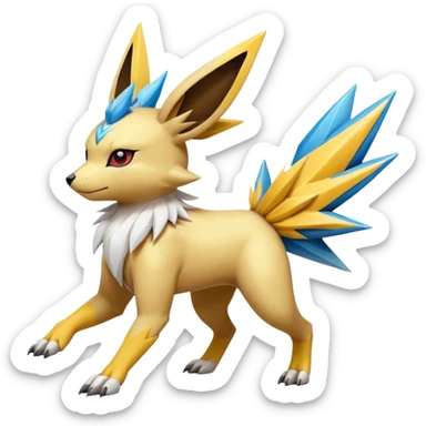 Jolteon-Cobalion-Latios-Zorua-fusion sticker
