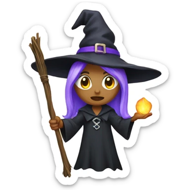 Witch spell  sticker
