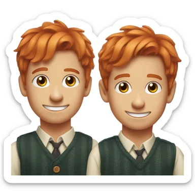 Weasley twins sticker