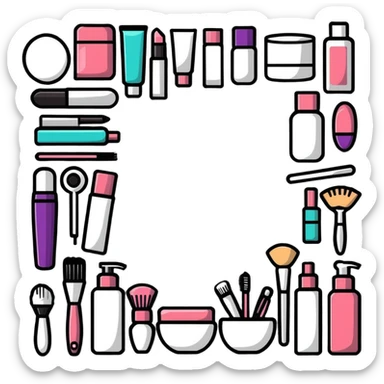 beauty salon network sticker