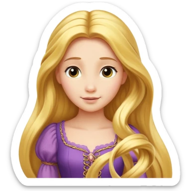 Rapunzel sticker