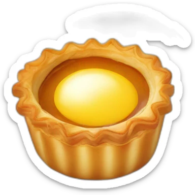 Hong Kong Egg tart sticker