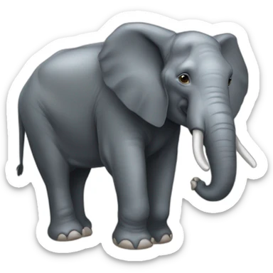 Loxodonta Cyclotis sticker