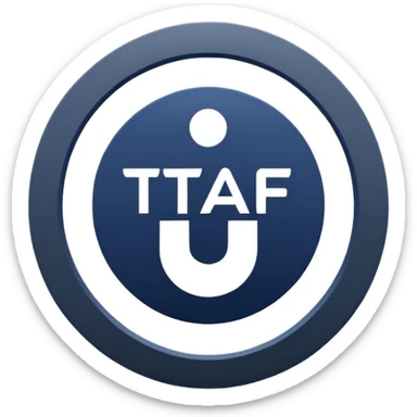 Staff team logo with name sticker