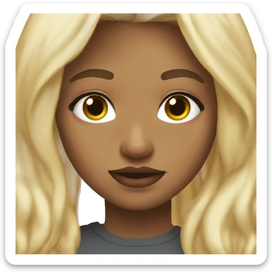 Fat girl ripped shirt blonde hair hazel eyes and Jordan’s  sticker