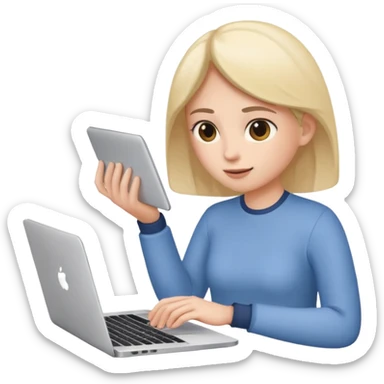 Fazendo compras on-line sticker