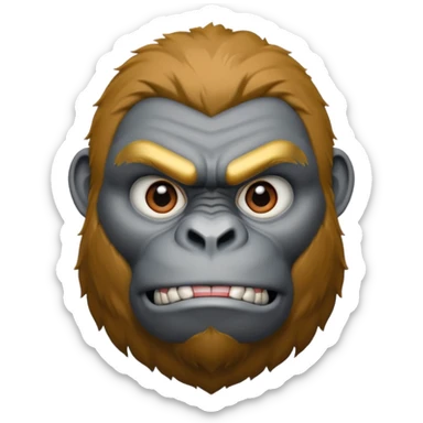 gorilla grodd sticker