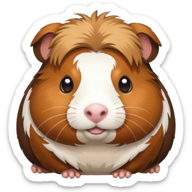 Баллы твич Морская свинка 28x28 sticker