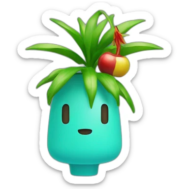 Miku-bong-rasta sticker