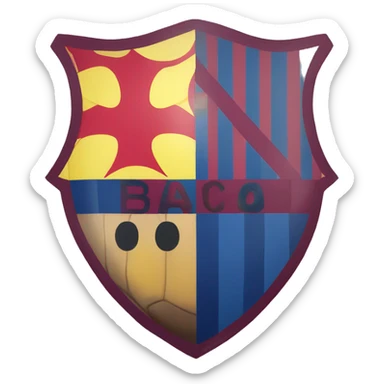 Barcelona logo sticker
