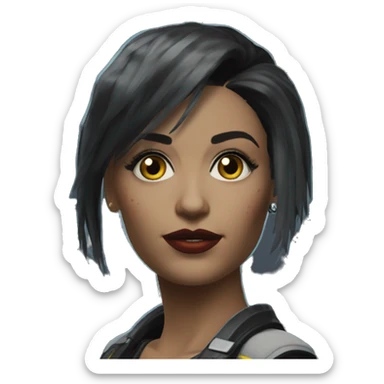 Judy Alvarez Cyberpunk 2077 sticker