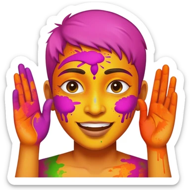 holi sticker