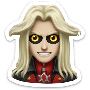 Alucard  sticker