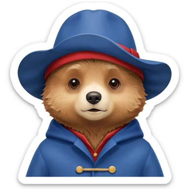 Paddington Bear sticker