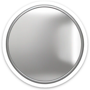 Invisible mirror  sticker