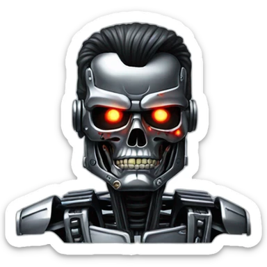 Terminator T-800 sticker