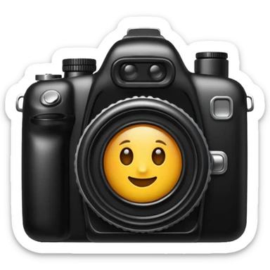 Camera clicking images sticker