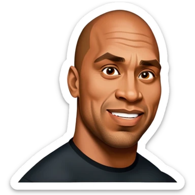 The Rock sticker