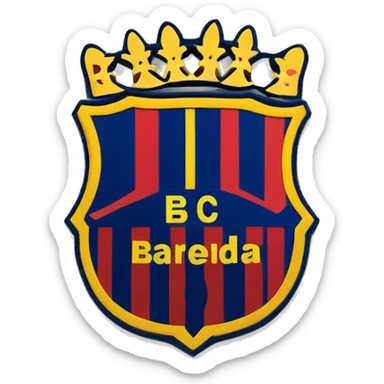 Escudo barça sticker