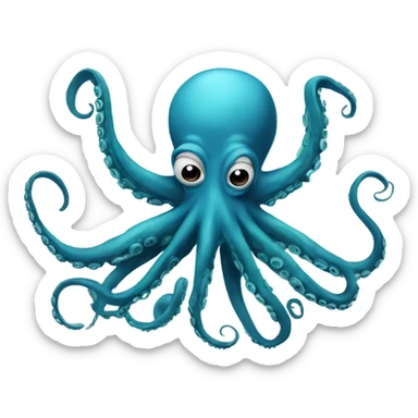 Octopus DJ sticker